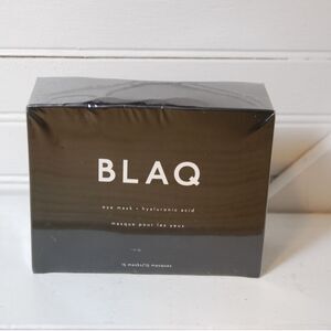 BLAQ Under Eye Patches vegan 15 Pack Hyaluronic Acid‎ NIB
